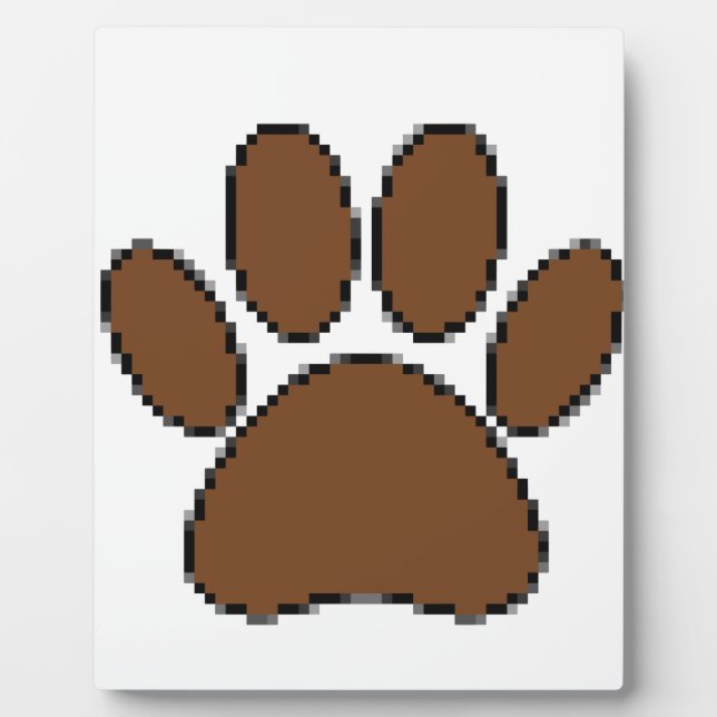 Pixel Dog PW Print Fotoplatte (Vorderseite)