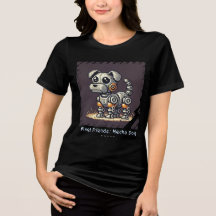 Pixel Friends: Mecha Dog (Robot Dog) (Frauenhemd)