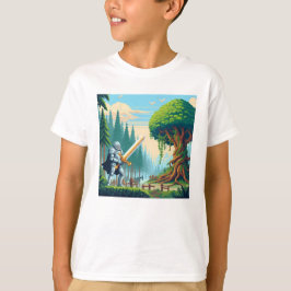 Pixel Friends: Waldschutz (Ritter) #17 T-Shirt