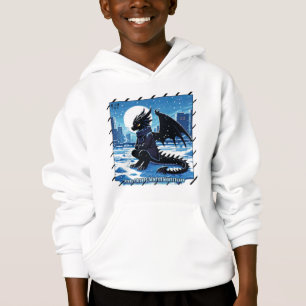 Pixel Friends: Winter Wonderland #20 (dunkler Drac Hoodie
