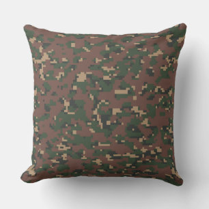 Pixel für digitale Camouflage Kissen