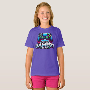 Pixel Gamers Team - Future Gamer Girl T-Shirt