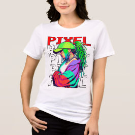 Pixel Girl Tuff Tri-Blend Shirt