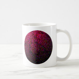 Pixel Glitch Red Kaffeetasse
