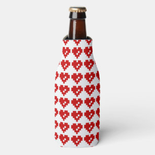 Pixel Heart 8 Bit-Liebe Flaschenkühler
