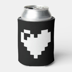 Pixel Heart 8 Bits Dosenkühler