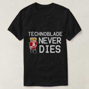 Pixel-Held Stirbt Nie Design T-Shirt