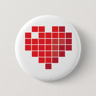 Pixel-Herz Button