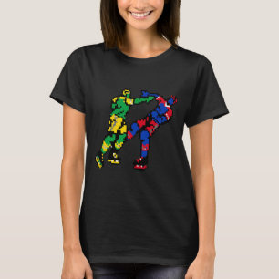 Pixel-Hockeykampf  T-Shirt