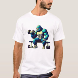 Pixel-Kraftauftrieb-Primzahl T-Shirt
