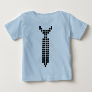 Pixel-Krawatte Baby T-shirt