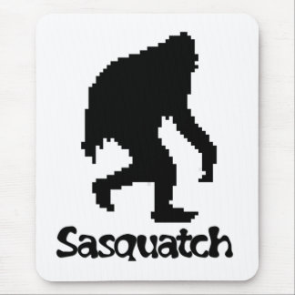 Pixel-Kunst Sasquatch Mousepad