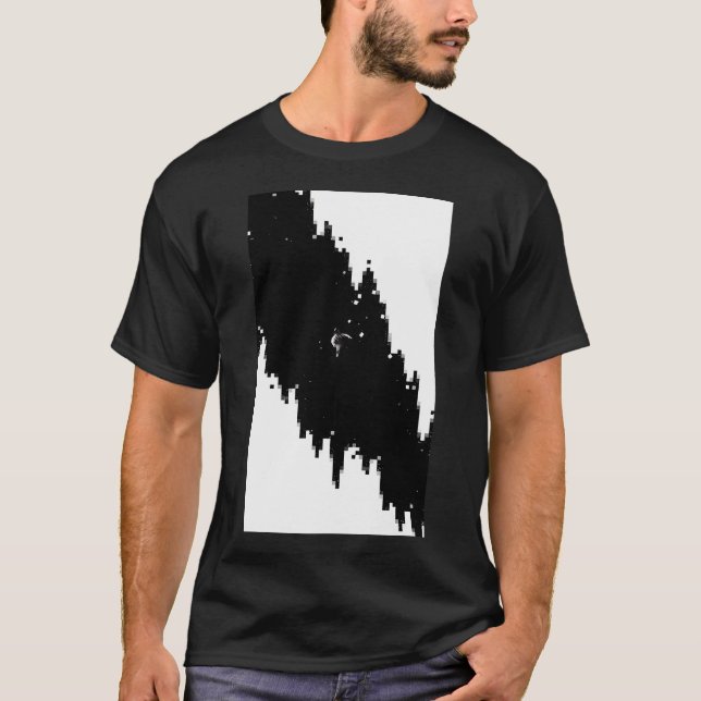 Pixel Loch T-Shirt (Vorderseite)