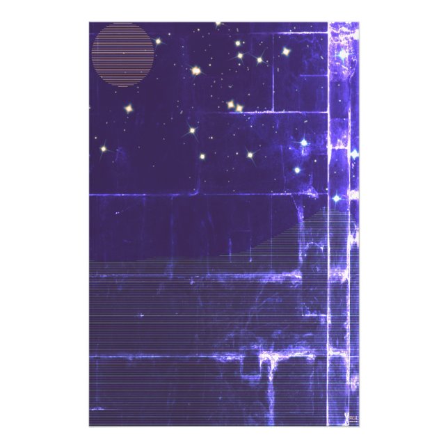 PIXEL MOND  FOTODRUCK (Vorne)