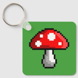Pixel Mushroom-Schlüsselanhänger Schlüsselanhänger