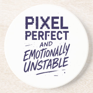 Pixel perfekt getränkeuntersetzer