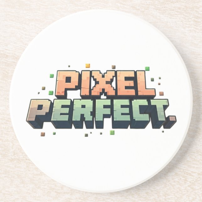 Pixel perfekt getränkeuntersetzer (Vorne)