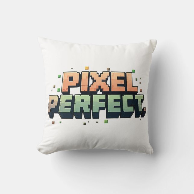 Pixel perfekt kissen (Vorderseite)