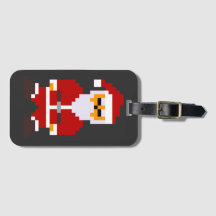 Pixel Pose Weihnachtsmann
