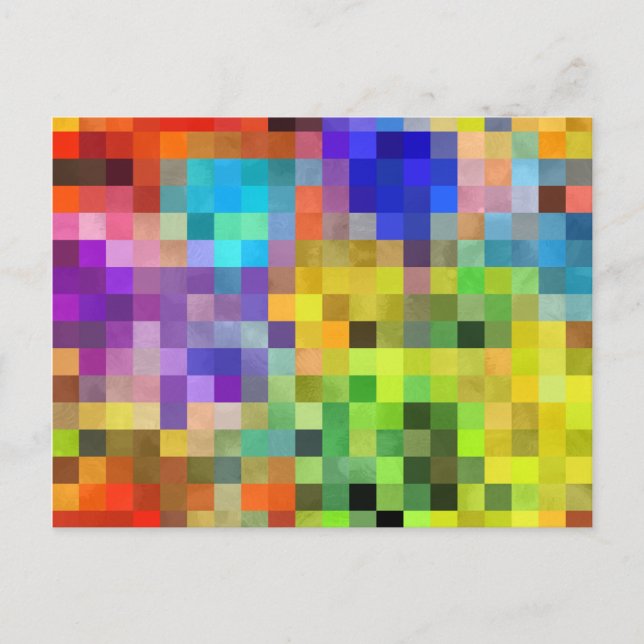 Pixel Postkarte (Vorderseite)