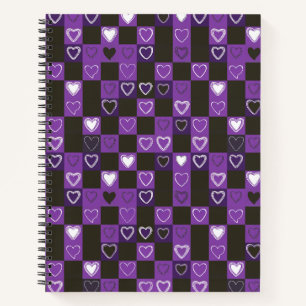 "Pixel Puls: Liebe Checkmate" Notizbuch