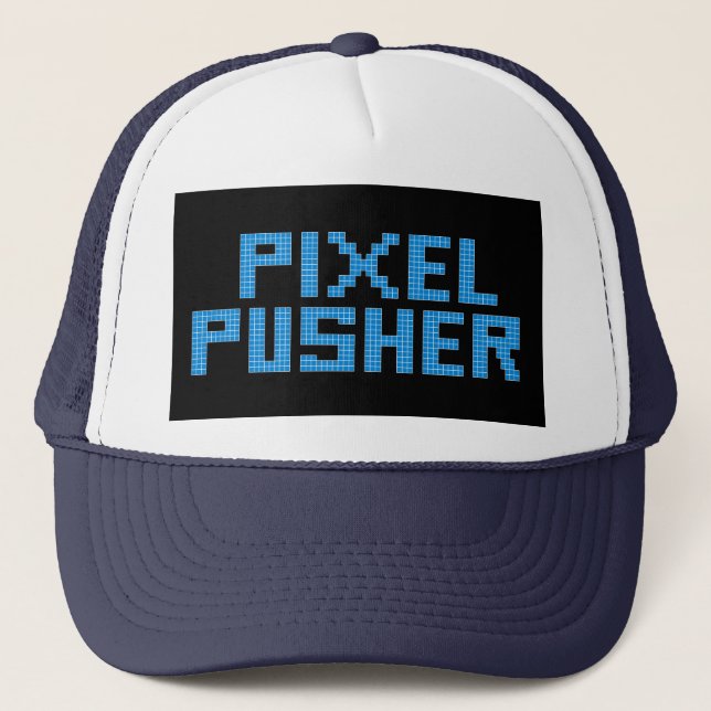 Pixel Pusher Truckerkappe (Vorderseite)