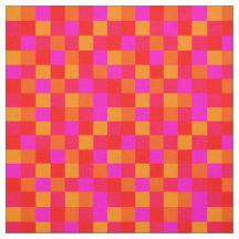 Pixel Rot Orange Pink Farben Pattern