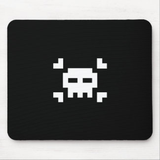 Pixel-Schädel Mousepad