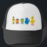 Pixel-Sesamstraße-Zeichen Truckerkappe<br><div class="desc">Karo die Pixelversion der Sesamstraße Buchstaben! Dieser Artikel wird für das Alter ab 13 Jahren empfohlen. © 2014 Sesame Workshop. www.sesamestreet.org</div>