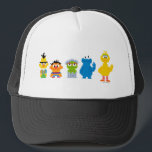 Pixel-Sesamstraße-Zeichen Truckerkappe<br><div class="desc">Karo die Pixelversion der Sesamstraße Buchstaben! Dieser Artikel wird für das Alter ab 13 Jahren empfohlen. © 2014 Sesame Workshop. www.sesamestreet.org</div>