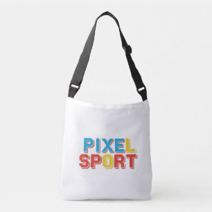 Pixel Sport Bag   Retro Gamer Gym & Travel Tasche