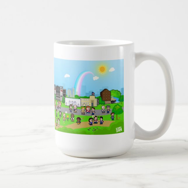 Pixel-Tal-Tasse Kaffeetasse (Rechts)