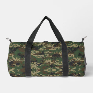 Pixel-Tarnmuster für das Militär Duffle Bag
