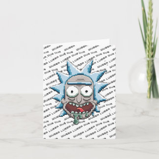 Pixel Vers Rick Drooling Head