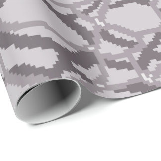 Pixel-Wasserwellenmuster Geschenkpapier