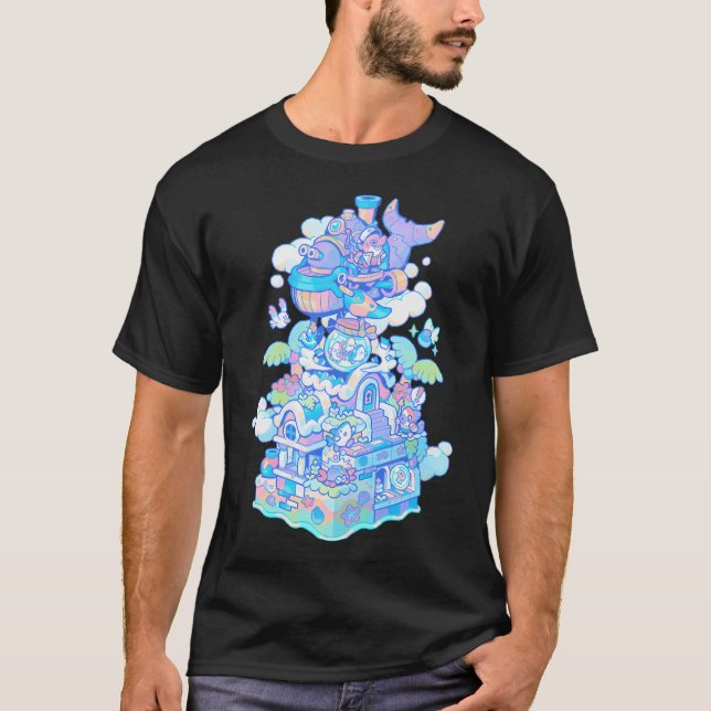 PixelArt Hai T-Shirt (Vorderseite)