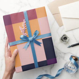Pixelated Harmony Wrapping Paper Geschenkpapier