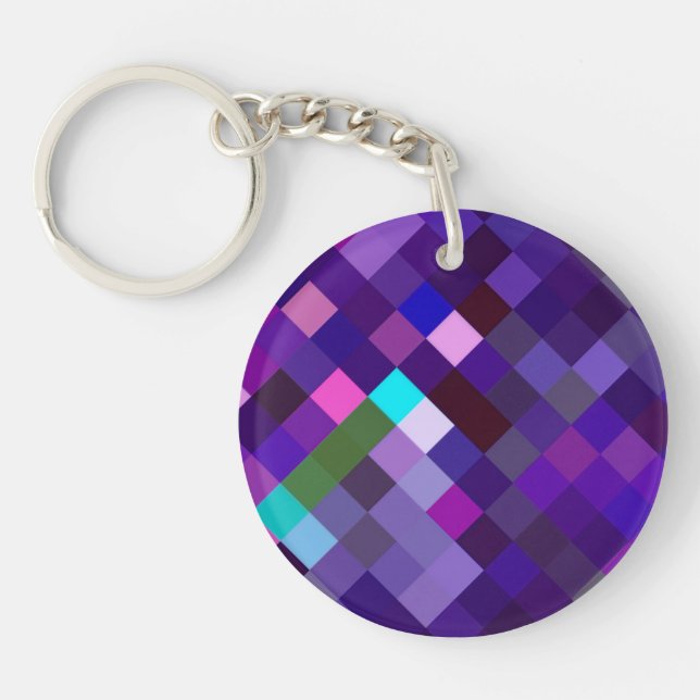 Pixelated Pattern - Purple (Devant)