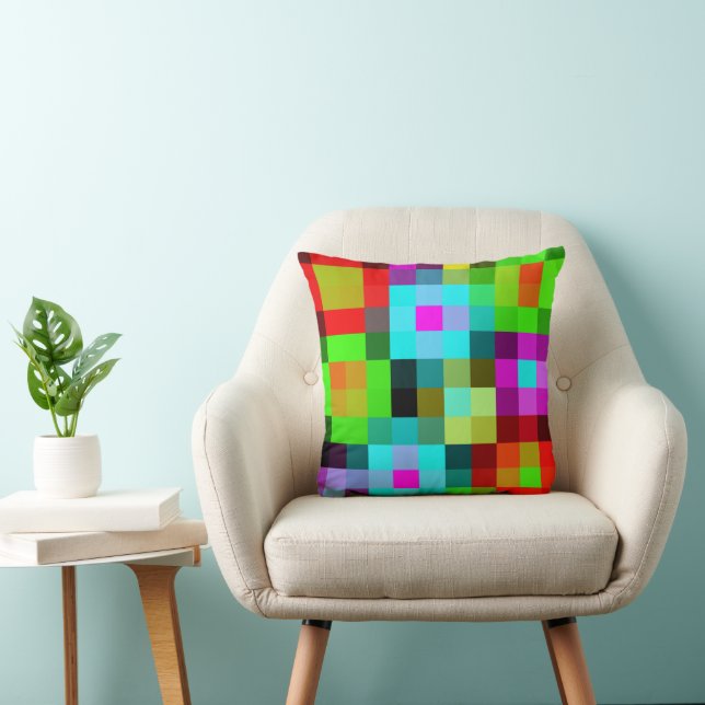 Pixeldurchwurfkissen Kissen (Stuhl )