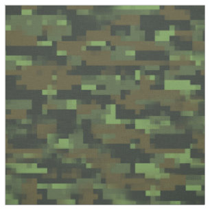 Pixelgrün-Camouflage-Camouflage-Muster Stoff