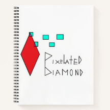 pixeliges Notebook