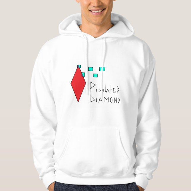 pixeliges Sweatshirt (Vorderseite)