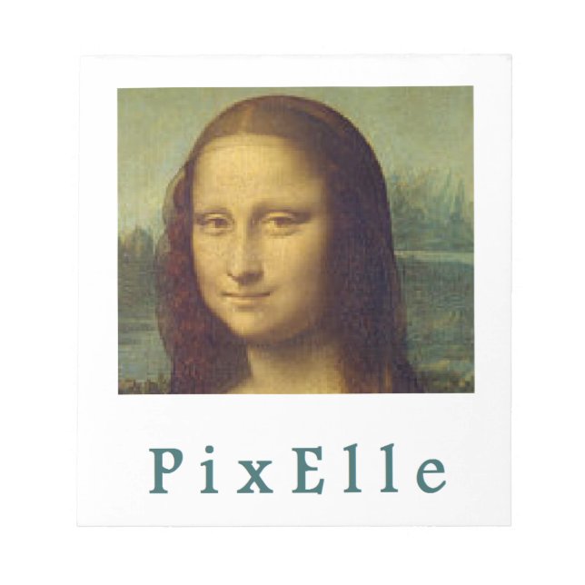 Pixelle Notizblock (Vorderseite)