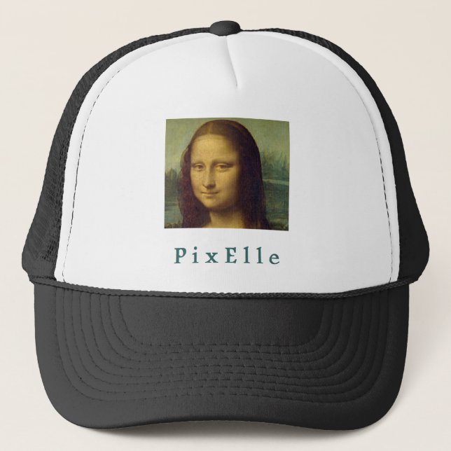 Pixelle Truckerkappe (Vorderseite)