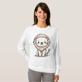 PixelMajestät der Weißen Löwe T-Shirt