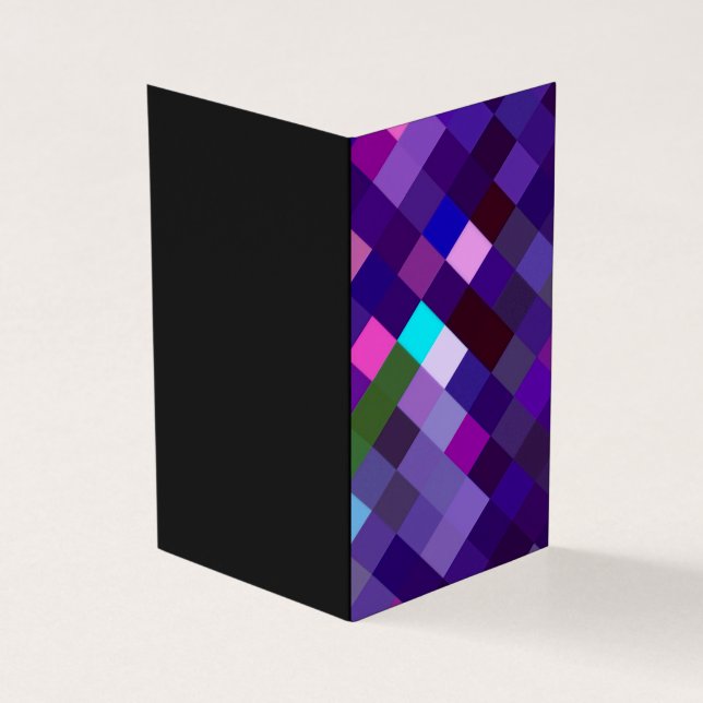 Pixelmuster - Lila (Vorderseite)