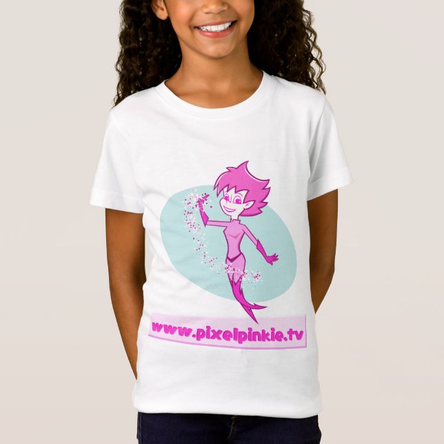 Pixelpinkie-Magie T-Shirt (Vorderseite)