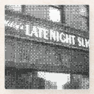 Pixelpizzeria Glasuntersetzer