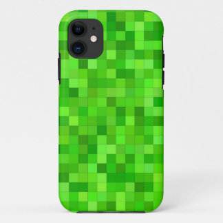 Pixels de jeu vert | coque iphone personnalisé