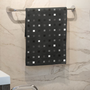 Pixels Joués Vérifier le Motif noir gris